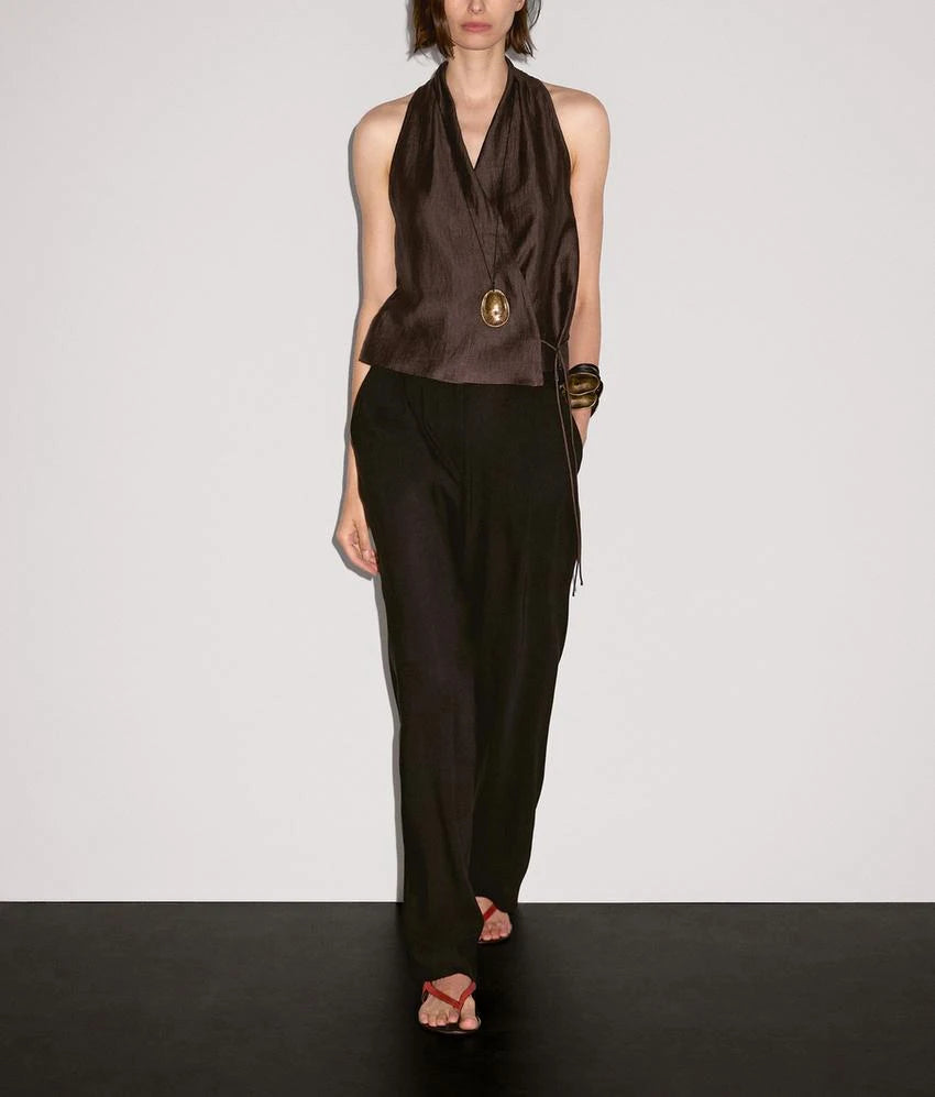 Zara vibes Brown Top