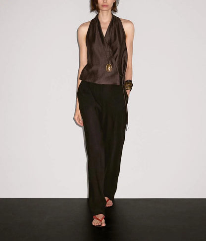 Zara vibes Brown Top