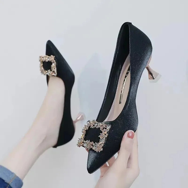 Comfort stiletto heel shoes - Shellss