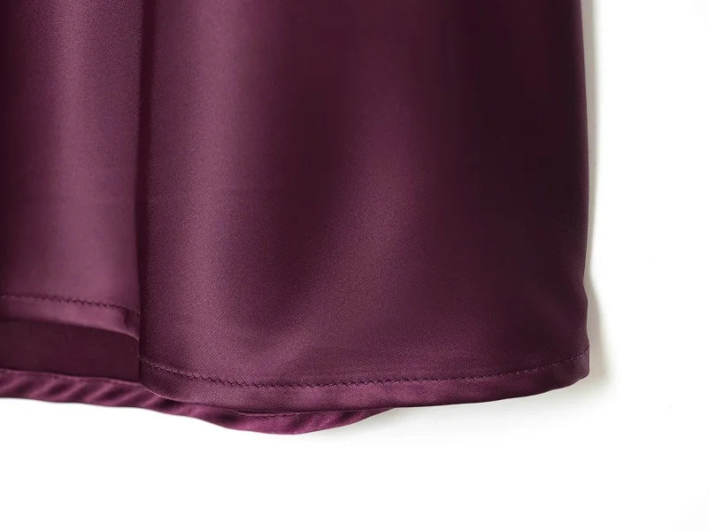 Satin Halter Mini Zara Vibes