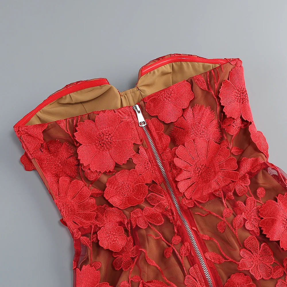 Luxury Glam Embroidered Beauty