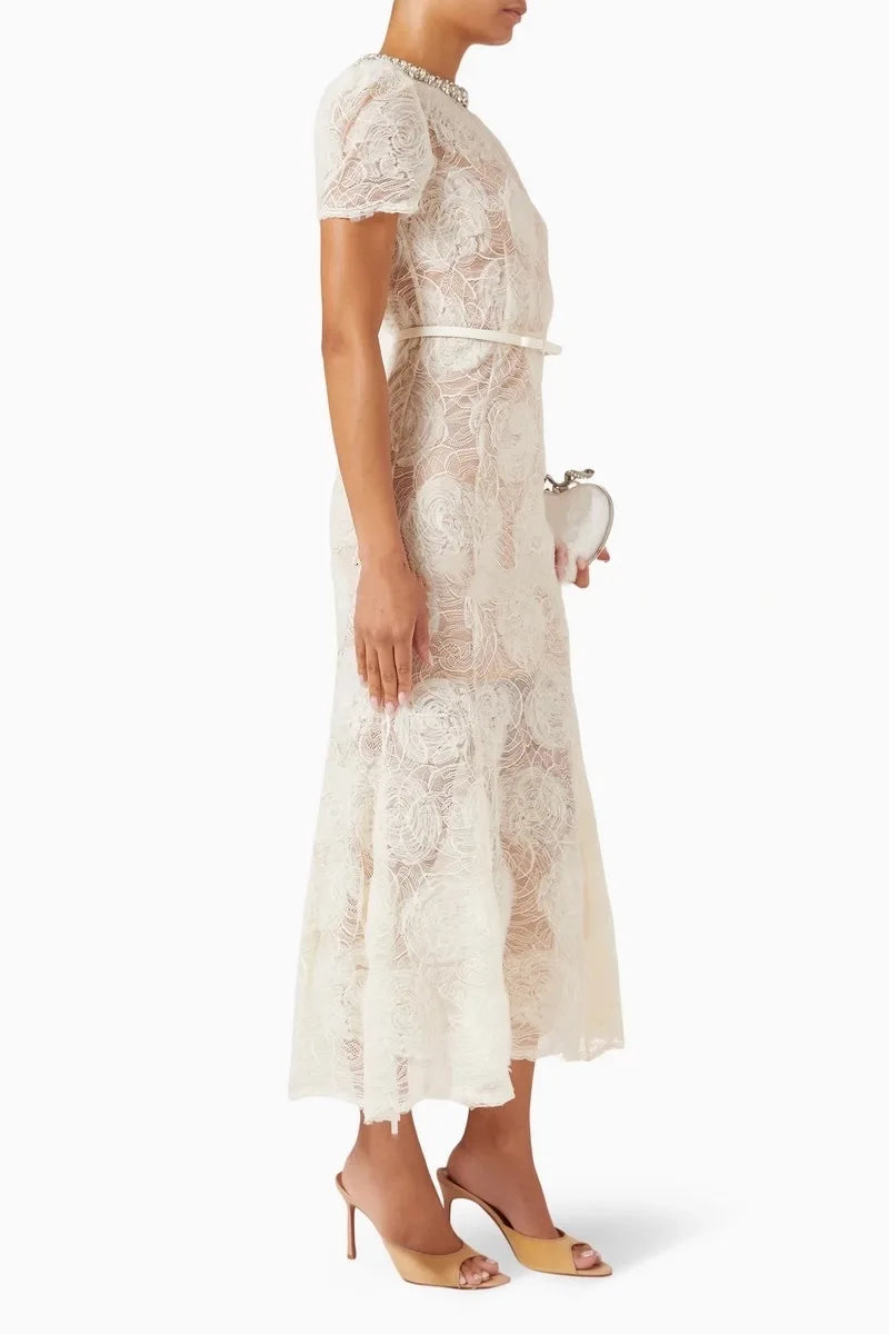 Self portrait vibes lace embelliahed