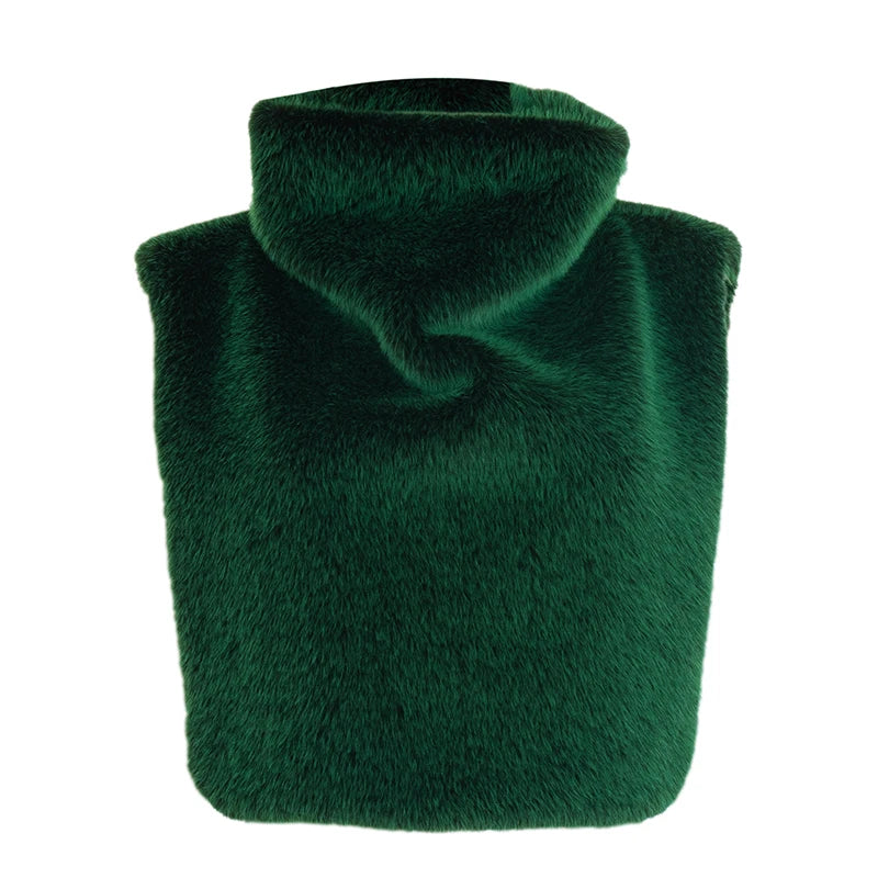 Turtleneck Furry GreenTank Top