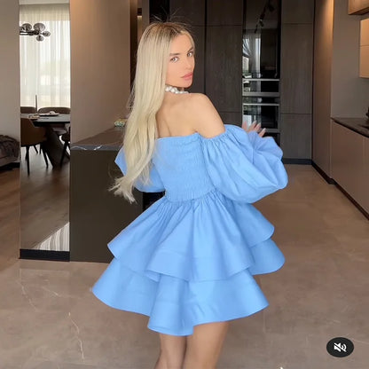 Off-Shoulder Sweetheart Tube Top Dress