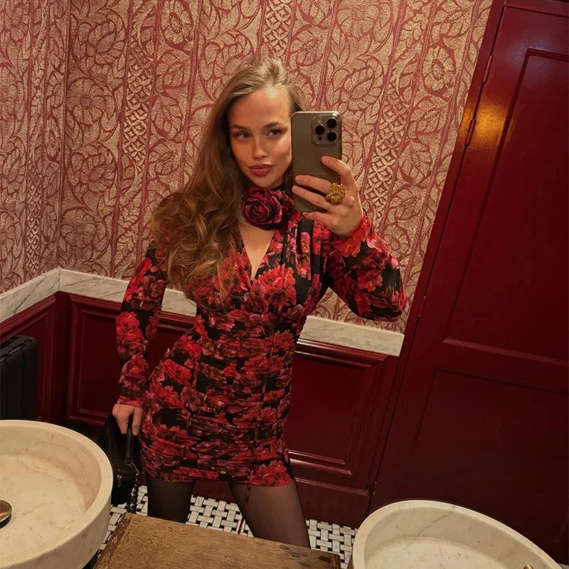Floral Mini Dress