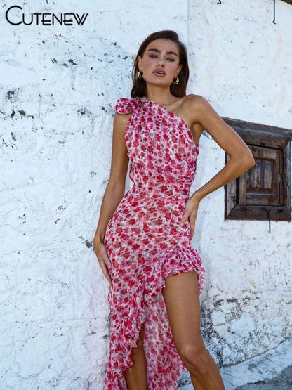Asymmetrical Floral cut outs