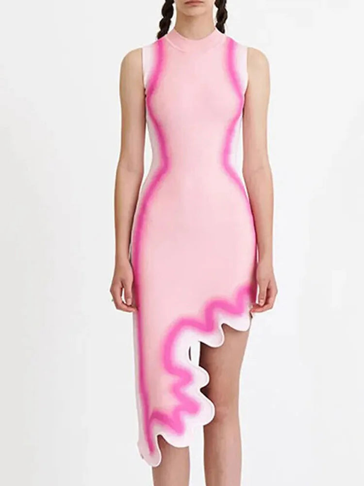 ph5 Playful POSH Wavy asymmetrical dress - Shellss