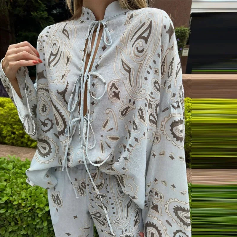 Resort Printed coord set