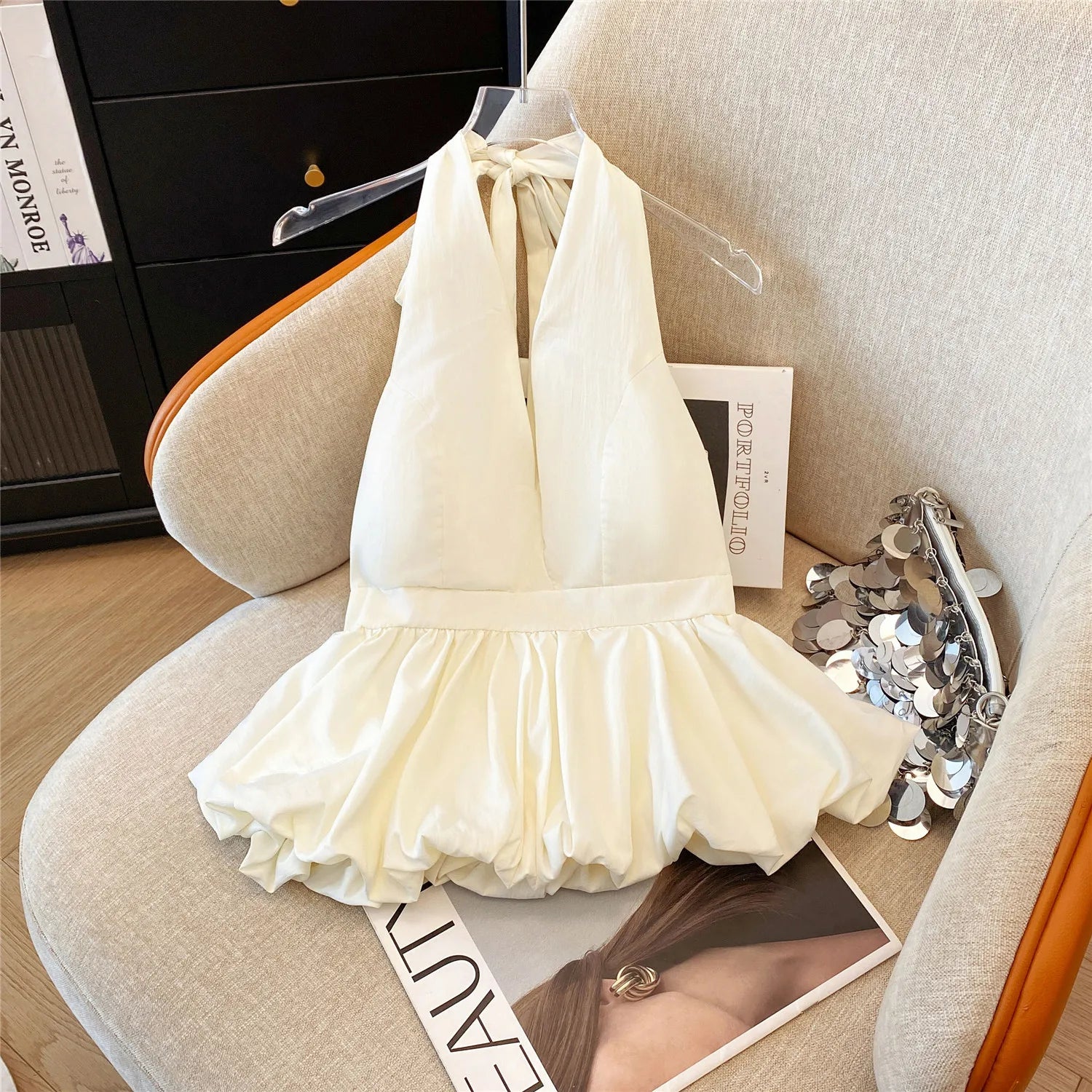Halter Top With Build-in Bra