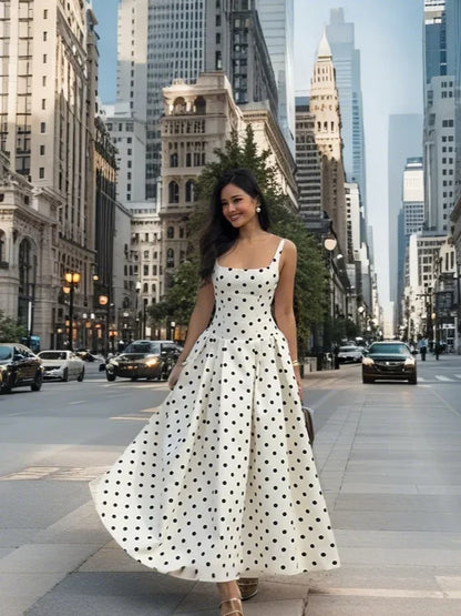 1 Polka Dots Long dresses