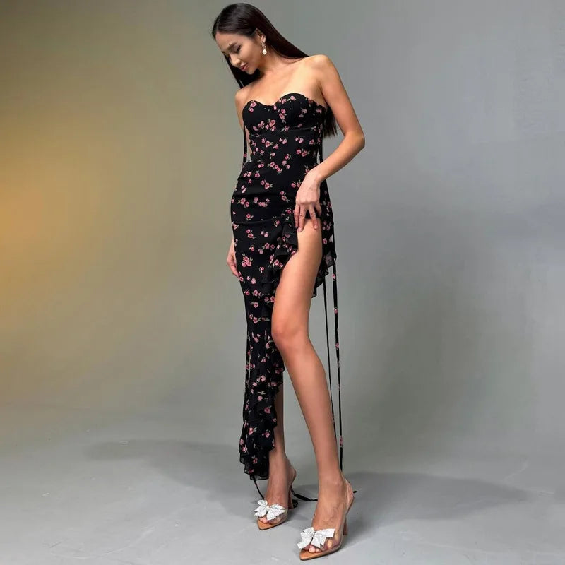 Summer Chiffon Asymmetrical