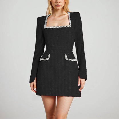 Tweed Mini Celebrity Dress