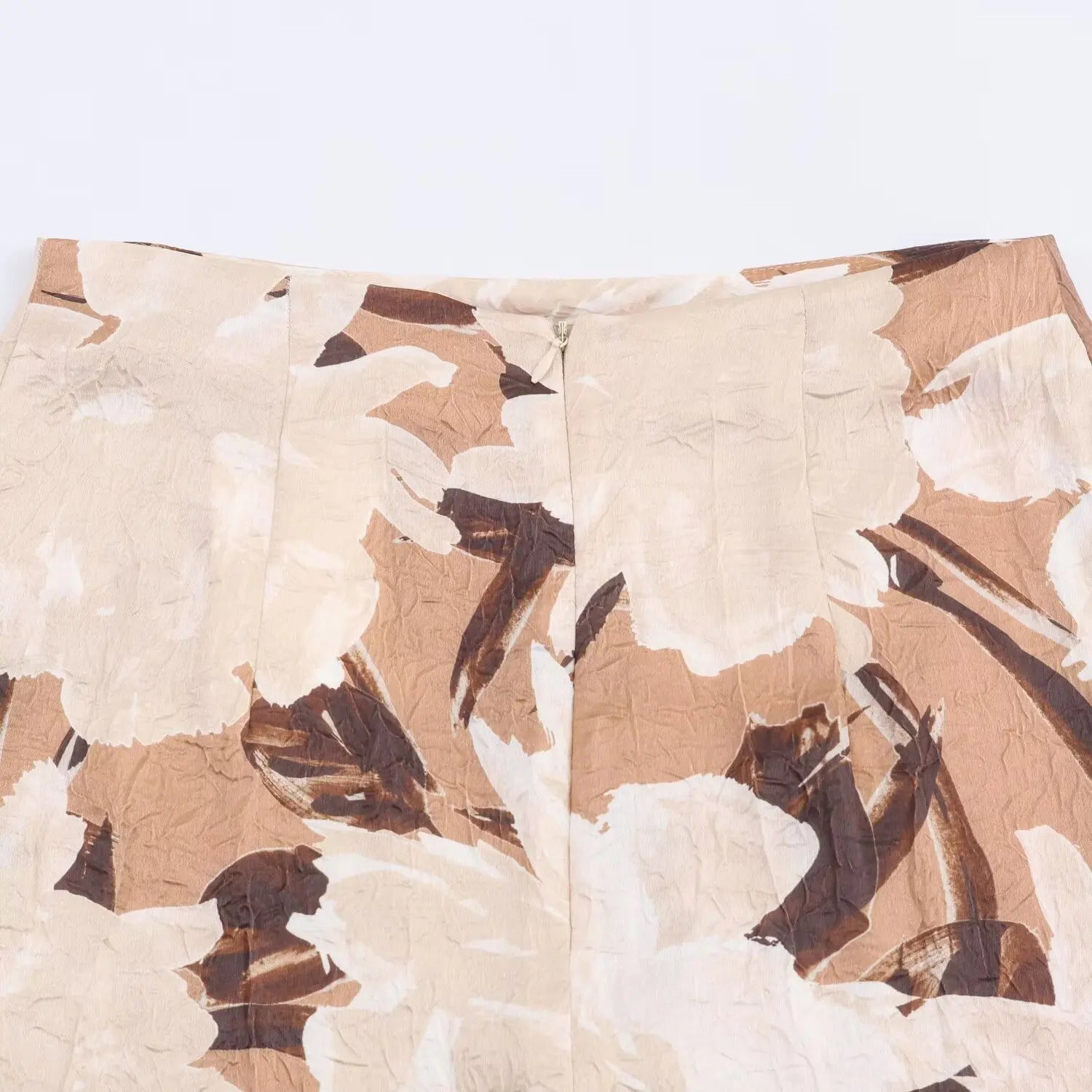 Printed Crepe Skirt