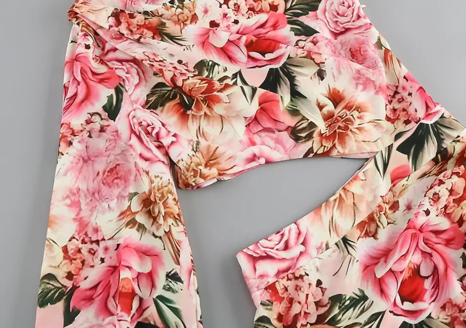 Romantic Bloom Ruffle cut out Dress
