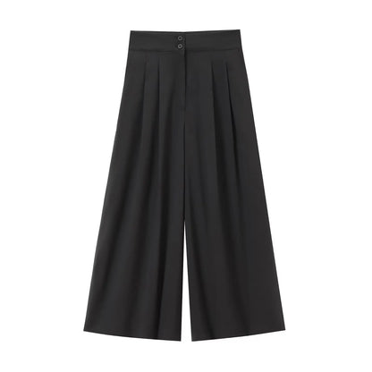 V-Neck Wrap Belted Pants Sets