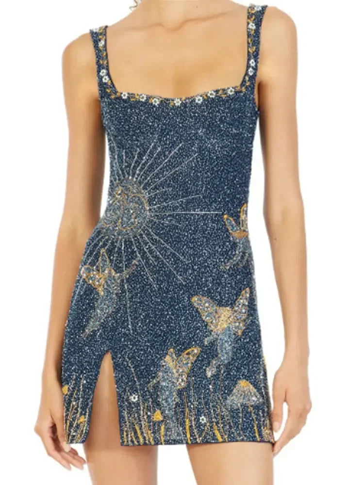 Mini Dress Slim Fit Summer High Street