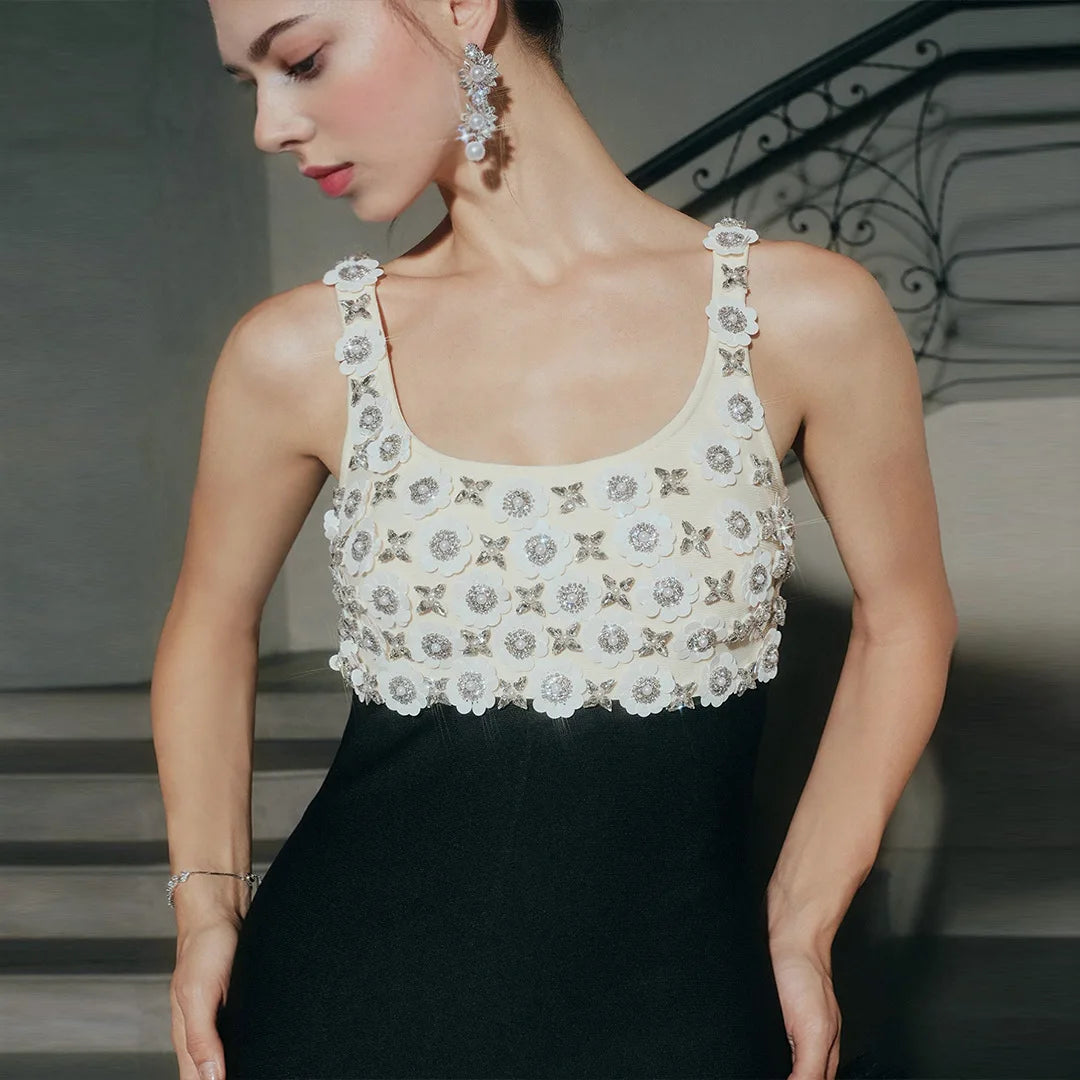 Luxury Rhinestone Pearl Spark