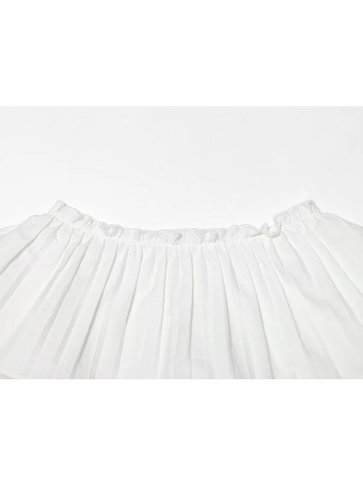 Zara frills Cotton Top