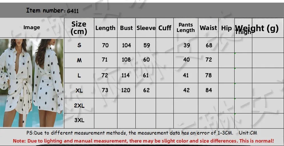 WHite Polka Dots Co-ord Set - Shellss