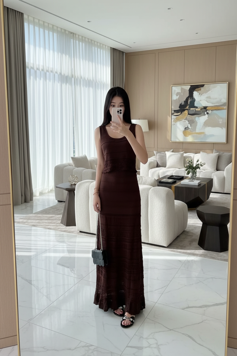 Sandro knit set