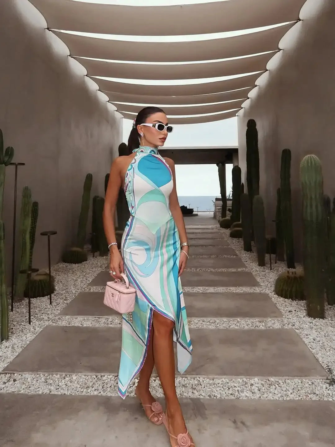 Celebrity Pucci Skirt Set