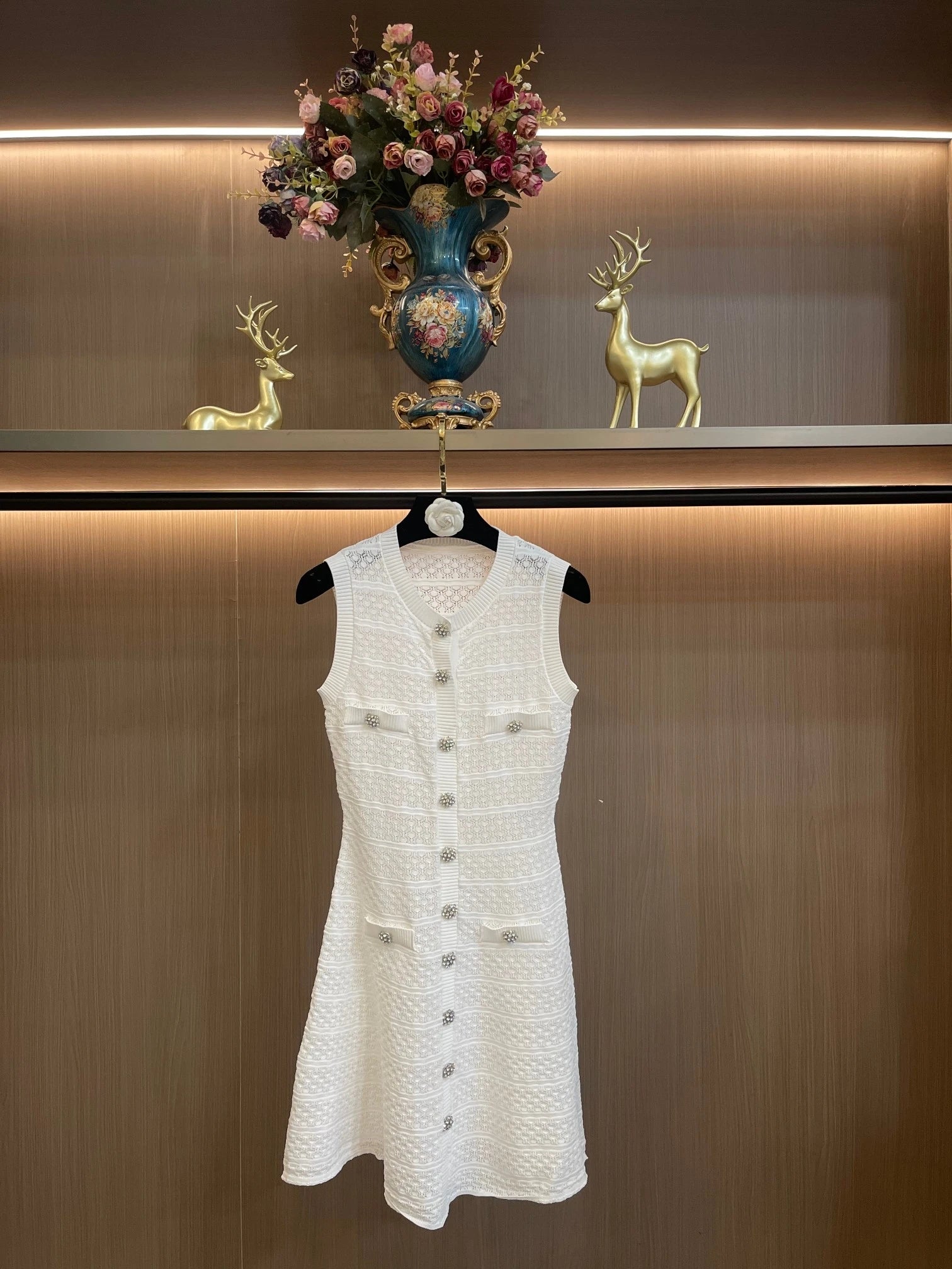 SelfPortrait Embellished Dress