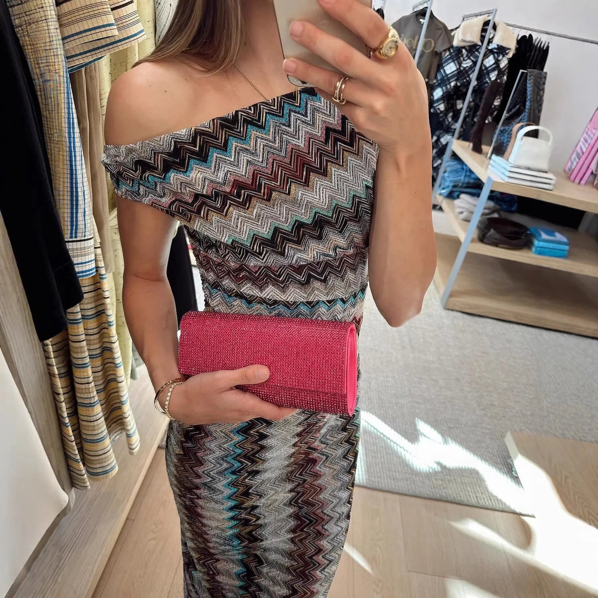 Missoni Zig zag Asyemmtrical