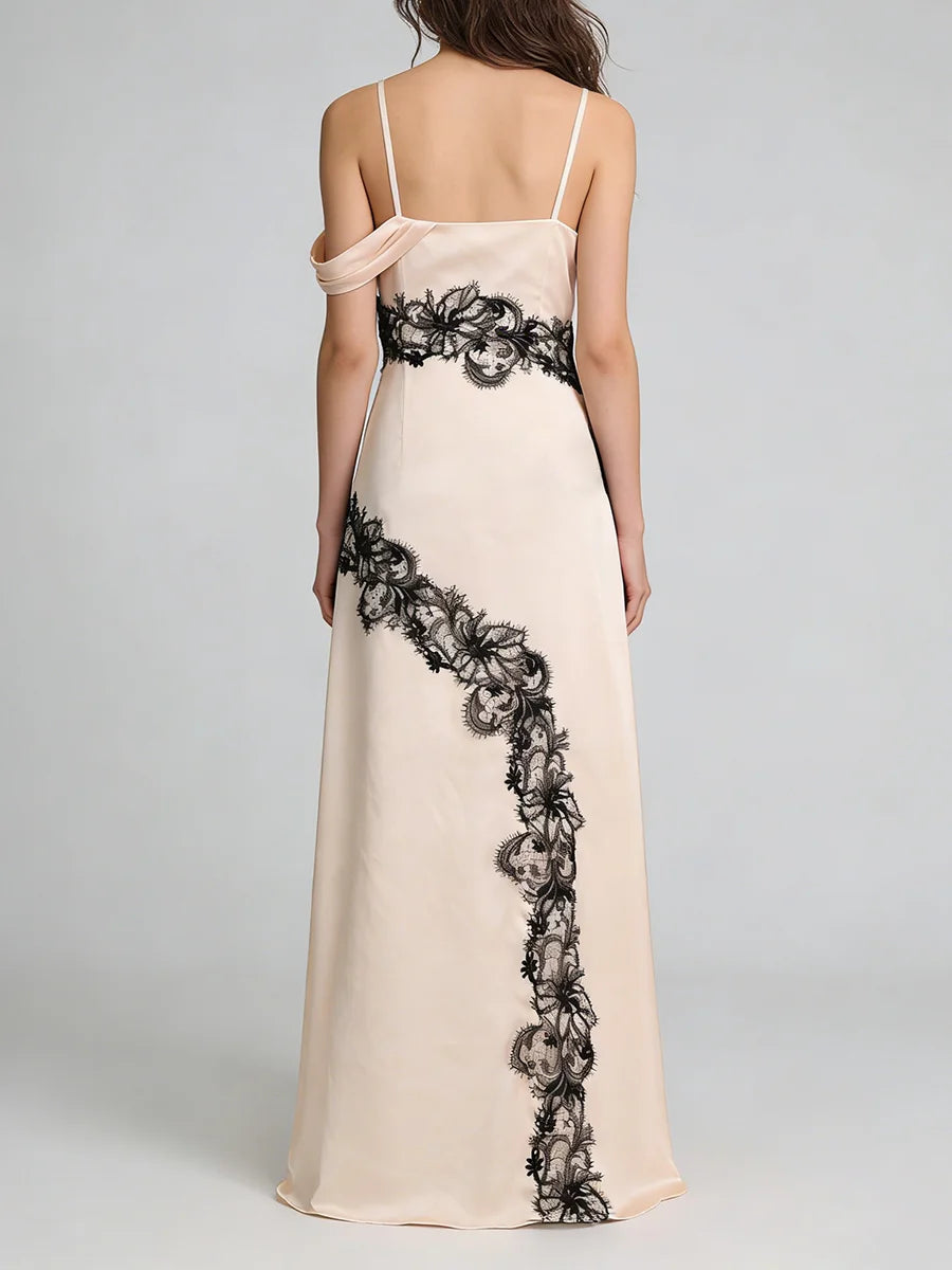Satin Lace Dresses