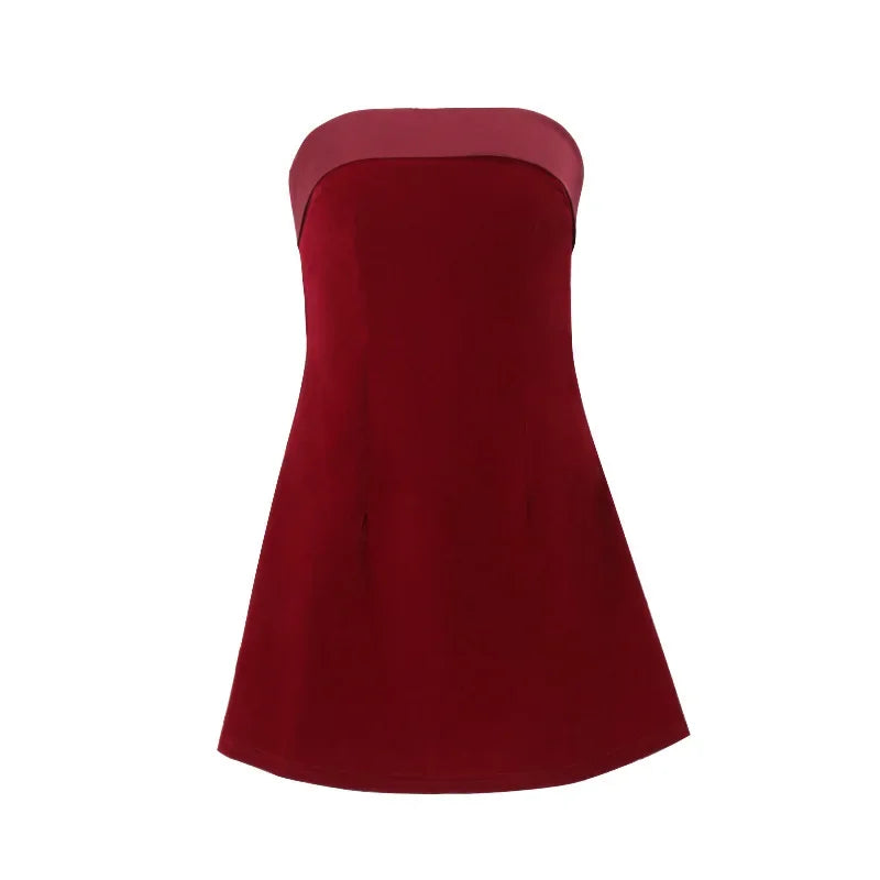 Velvet Burgundy Mini Nadine merabi