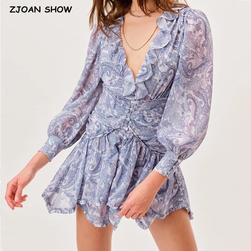 Chiffon Mini Dress