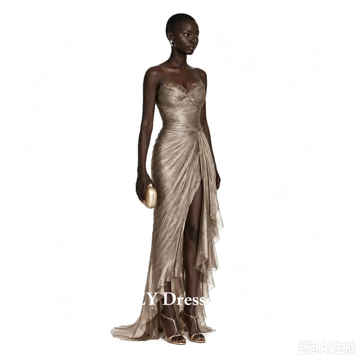 OLOEY Strapless Evening Dresses Asymmetrical Classic Party Dress Maxi Modern Elegant Prom Gowns for Women 2027 Bespoke