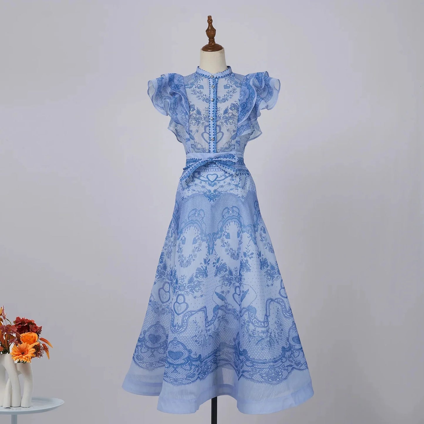 A- Line Skirt set