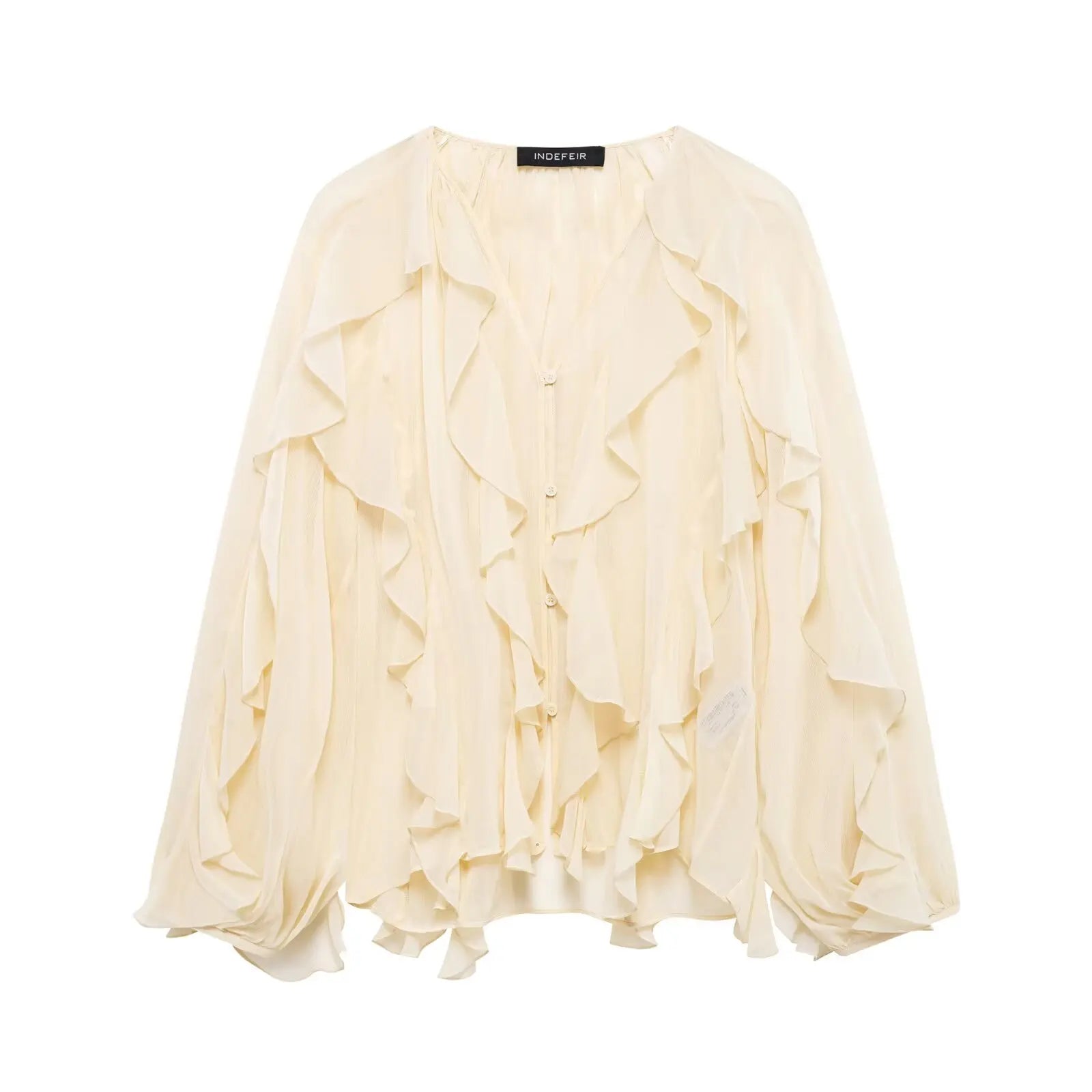 Summer Ruffle frills Top - Shellss