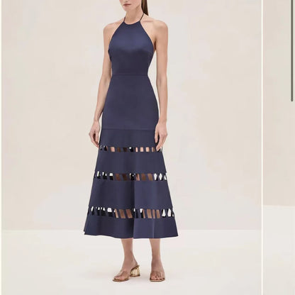 Women Halter Neck Cut out