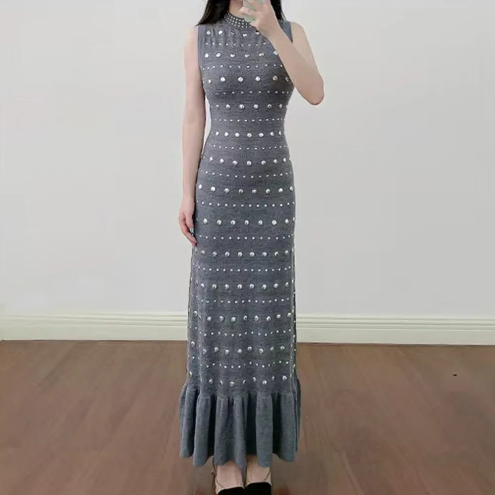 Classy Sandro Riveted Grey - Same day delivery - Shellss