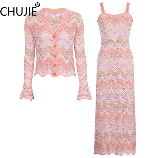 Sandro Zig zag dresses