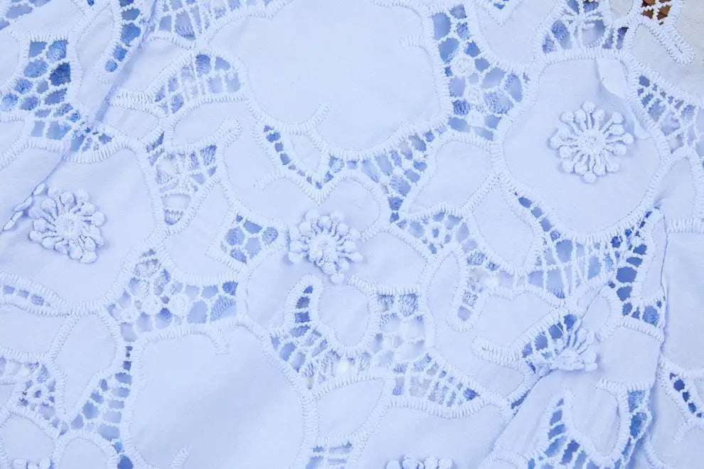 Lace Fish Tail Dress selfportarit