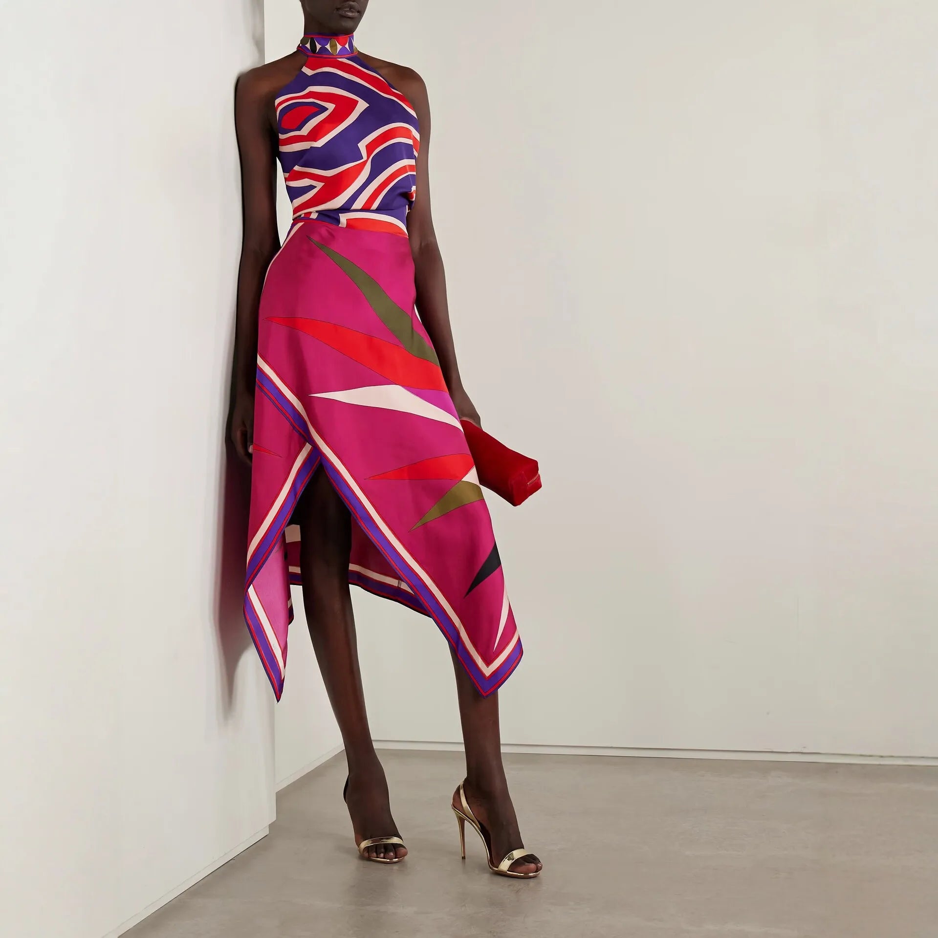 Brown Green Pucci Vibes