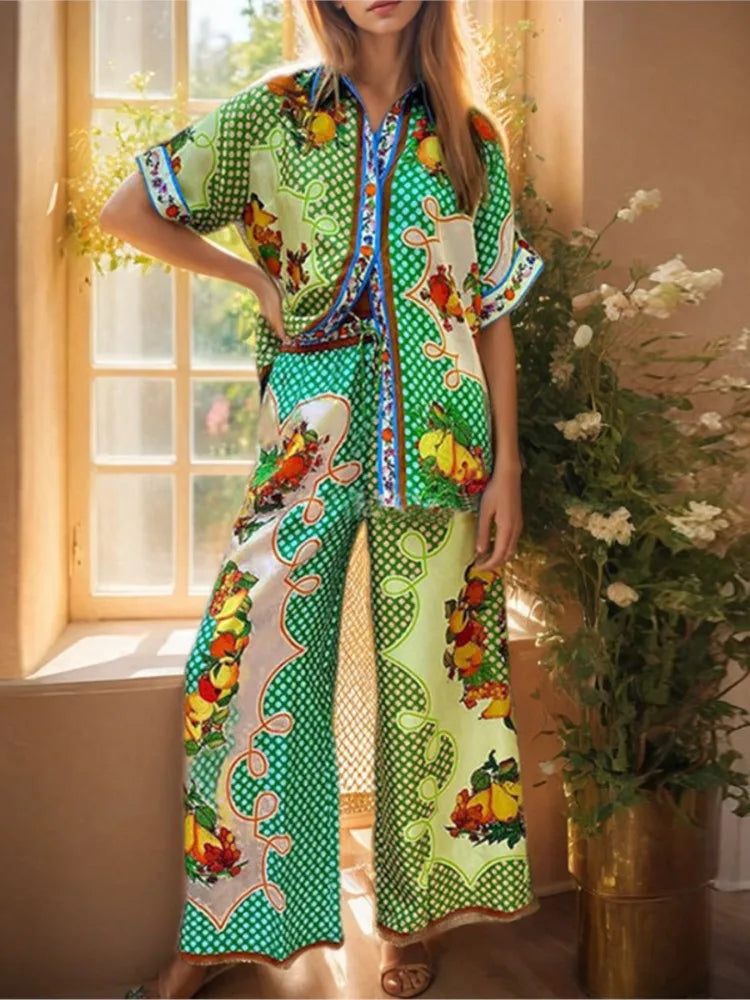 2 Piece Pant set - Top brand celebrity Co ord