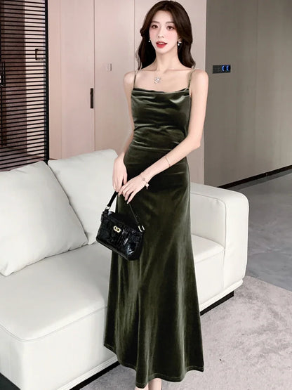 Bodycon Sling Long Dress