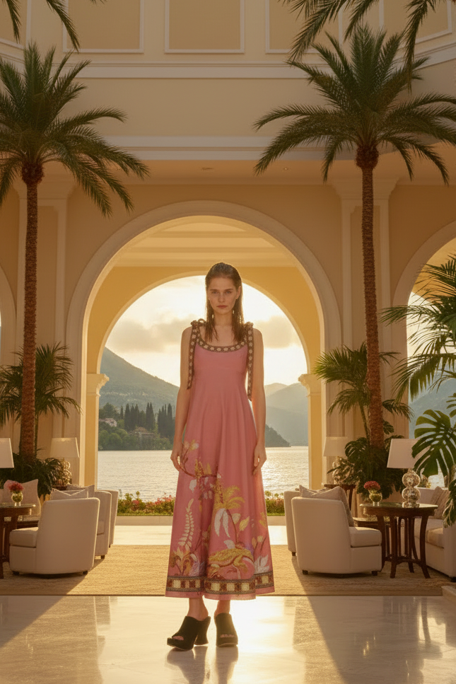 Alemais trending pink dress