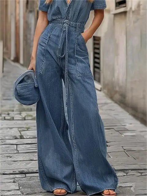 Denim Jumpsuit