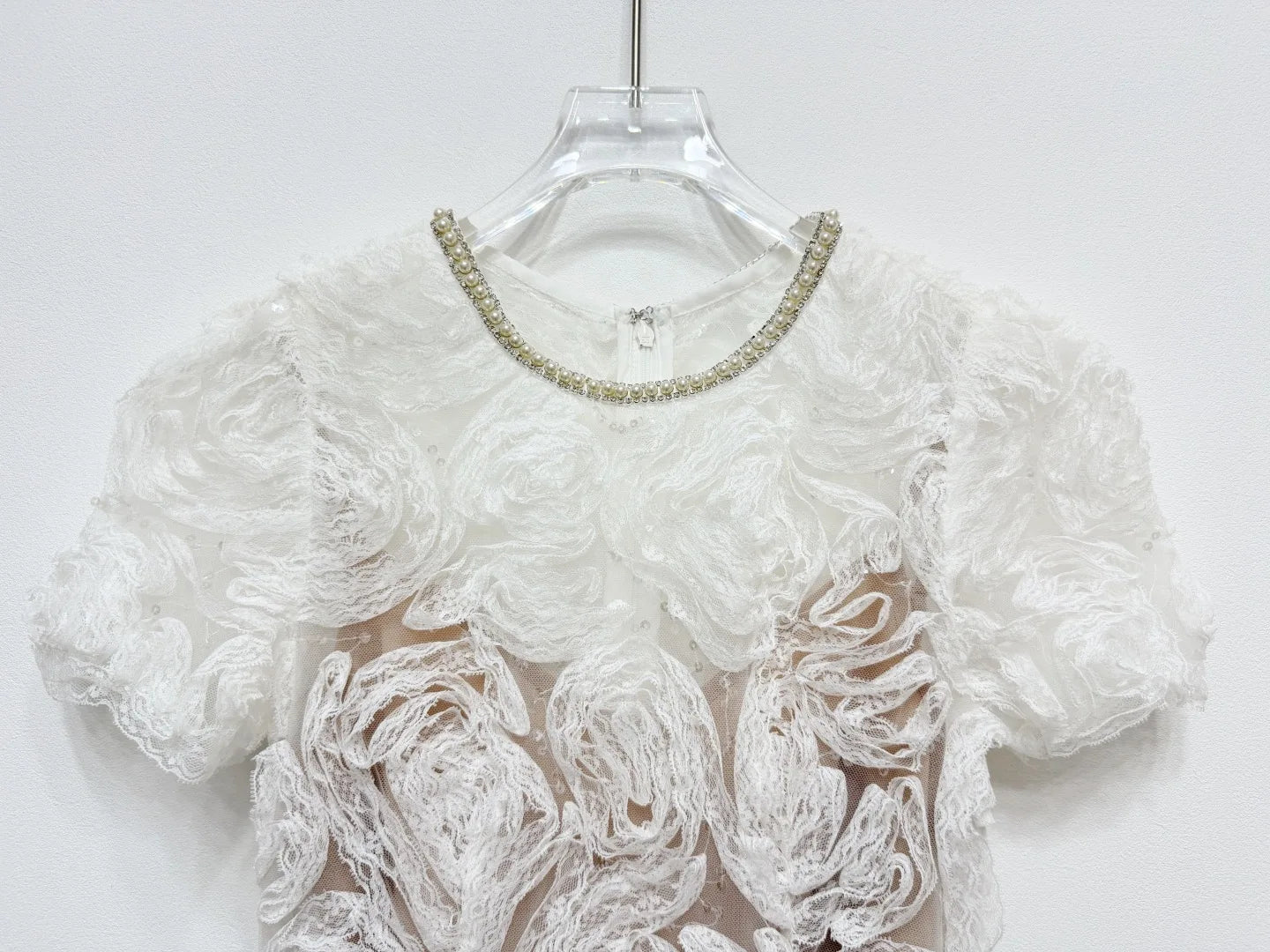 Self portrait white lace dress
