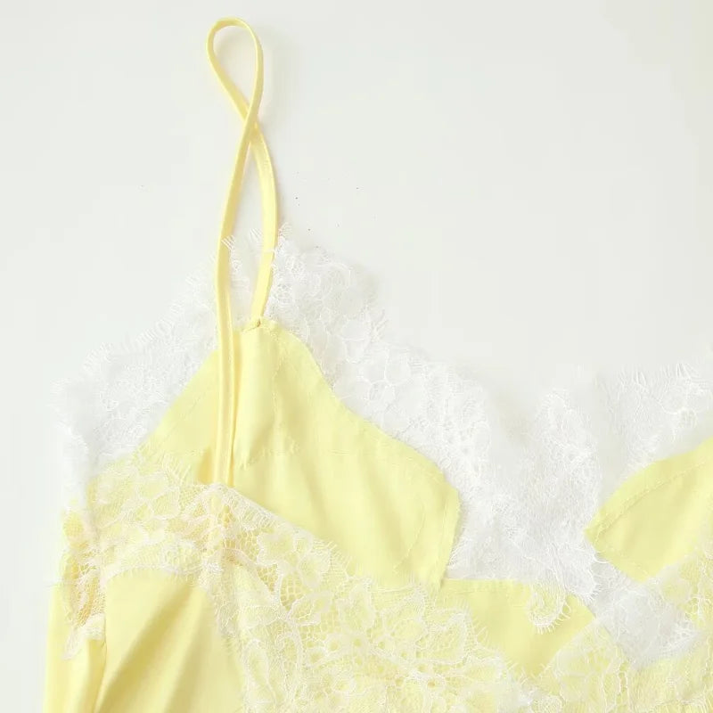 Lace Satin Cami Zara Vibes Top