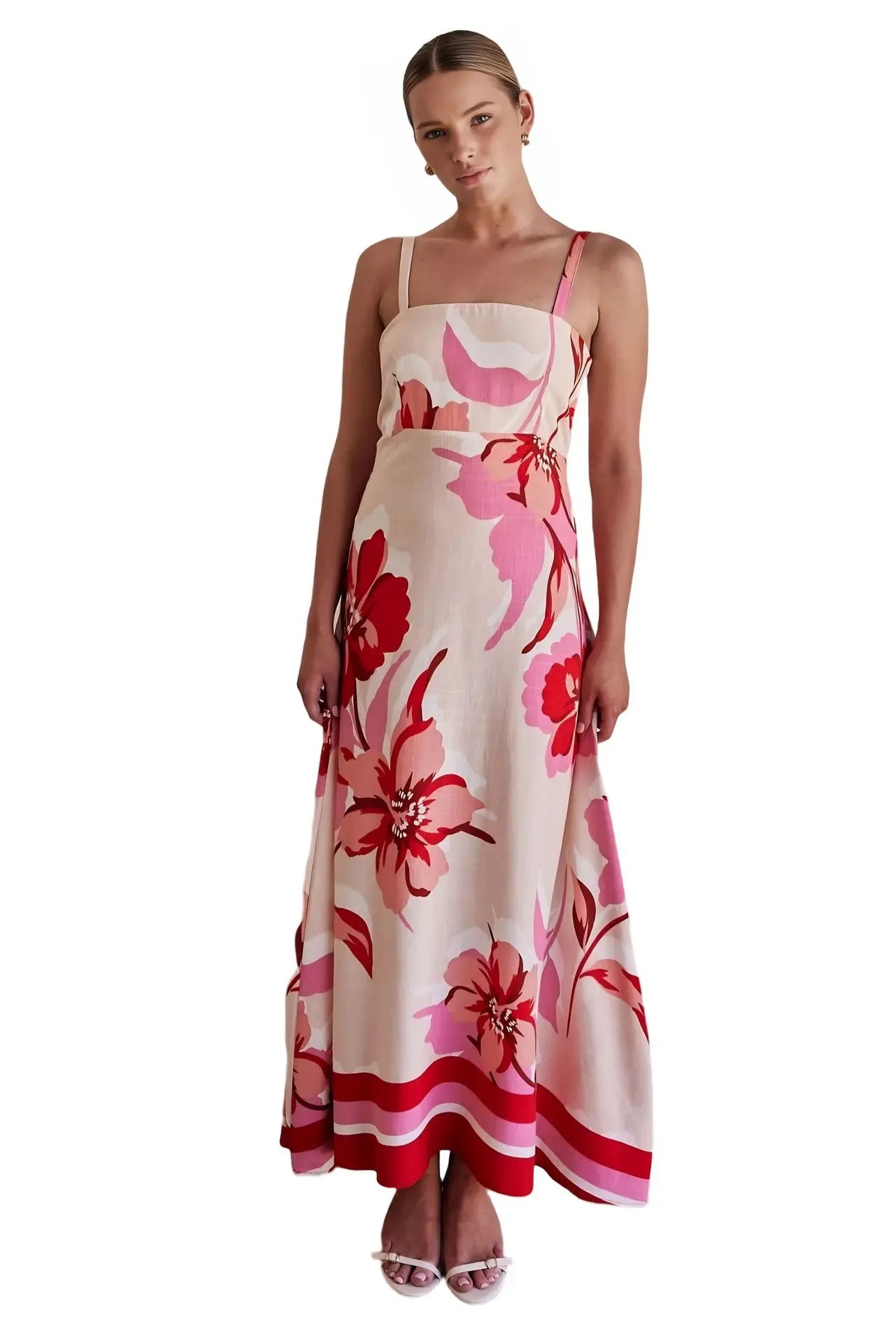 Elegant Flower Dress A-line