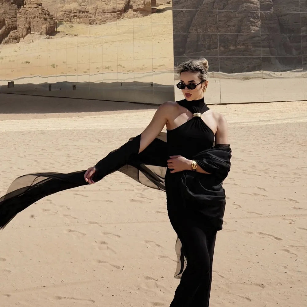 Vintage metal ring Turtle neck