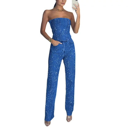 Diamond Glow Two-Piece Party Set