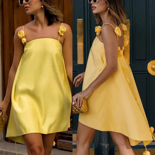 1 yellow Vibes summer dress