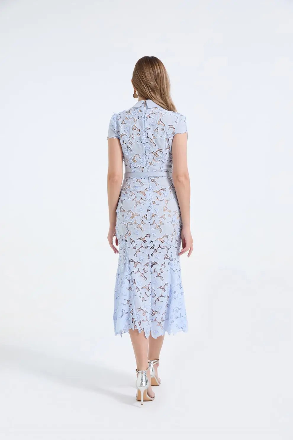 Lace Fish Tail Dress selfportarit