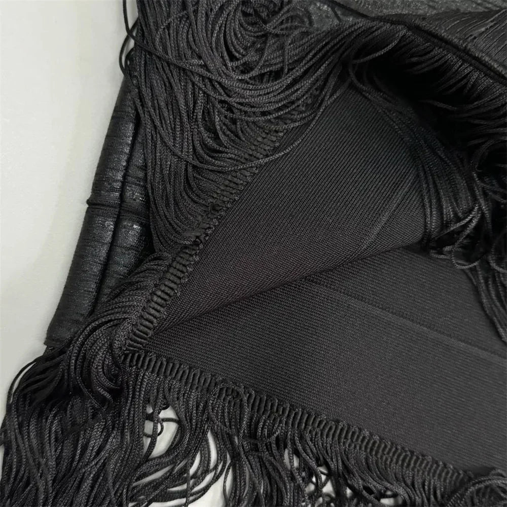 Bandage Tassel fringe Dress